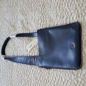 Radley London Leather Crossbody Navy
